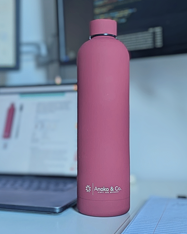 Premium 1L Stainless Steel Water Bottle – Hot for 12h, Cold for 24h
