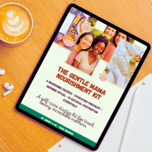 Gentle Mama Nourishment Kit | Free Postpartum Recipes & Self-Care (eBook)