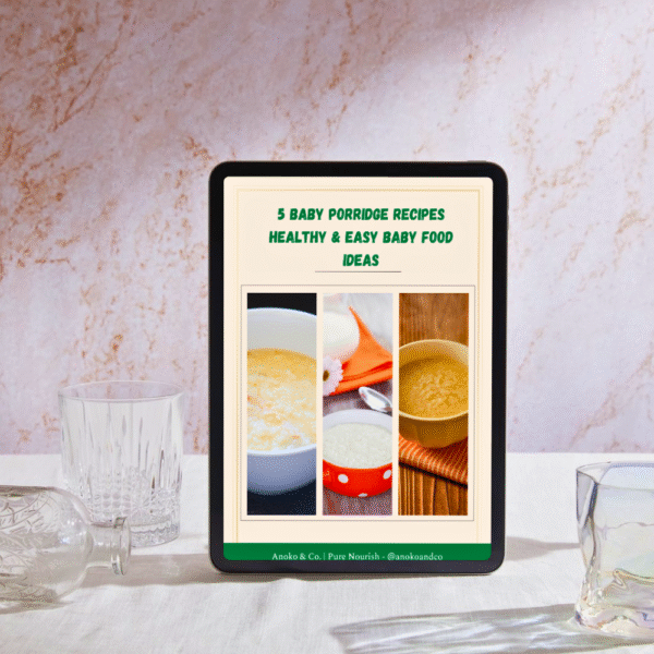 5 Baby Porridge Recipes | Healthy & Easy Baby Food Ideas (eBook)