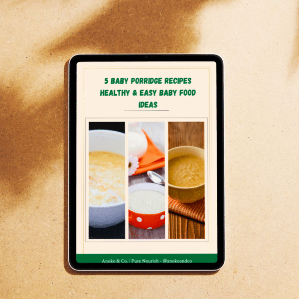5 Baby Porridge Recipes | Healthy & Easy Baby Food Ideas (eBook)