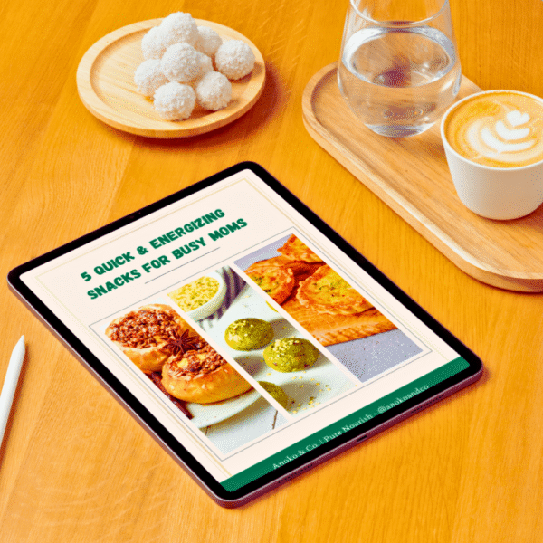5 Quick & Energizing Snacks for Busy Moms (eBook)