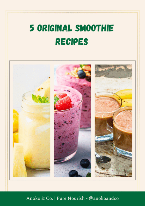 5 Healthy Smoothie Recipes | Quick, Easy & Family-Friendly (eBook)