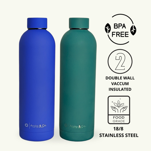 Premium 25 oz Stainless Steel Water Bottle – Hot 12h | Cold 24h | BPA-Free
