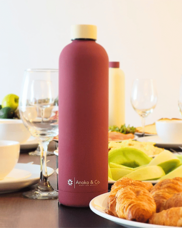 Premium 1L Stainless Steel Water Bottle – Hot for 12h, Cold for 24h