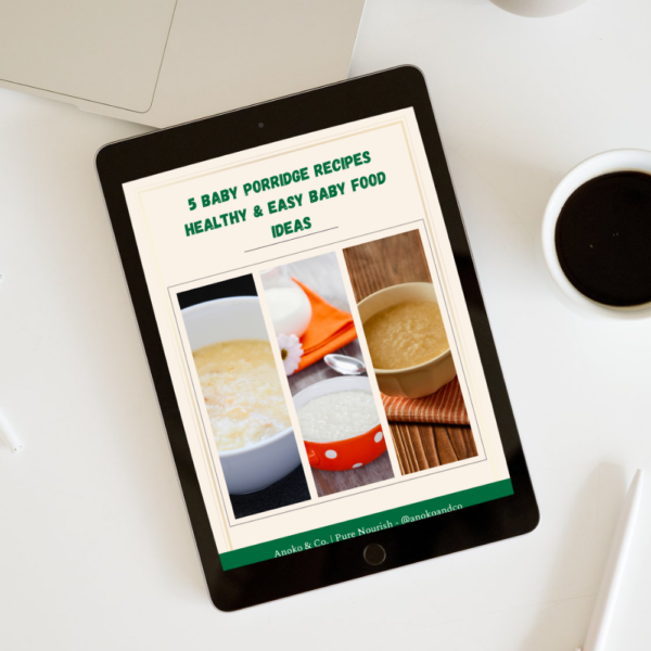 5 Baby Porridge Recipes | Healthy & Easy Baby Food Ideas (eBook)