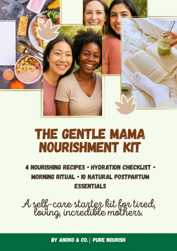 Gentle Mama Nourishment Kit | Free Postpartum Recipes & Self-Care (eBook)