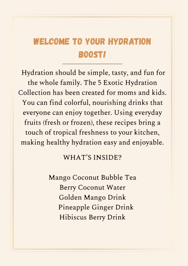 5 Exotic Hydration Collection Everyday Nourish Bundle