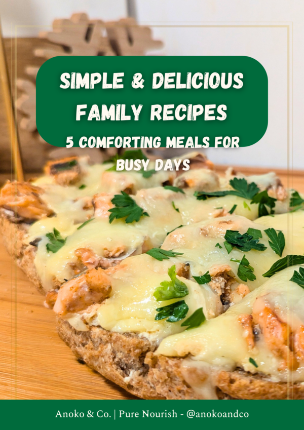 Simple & Delicious Family Recipes eBook | 5 Comforting Meals for Busy Days