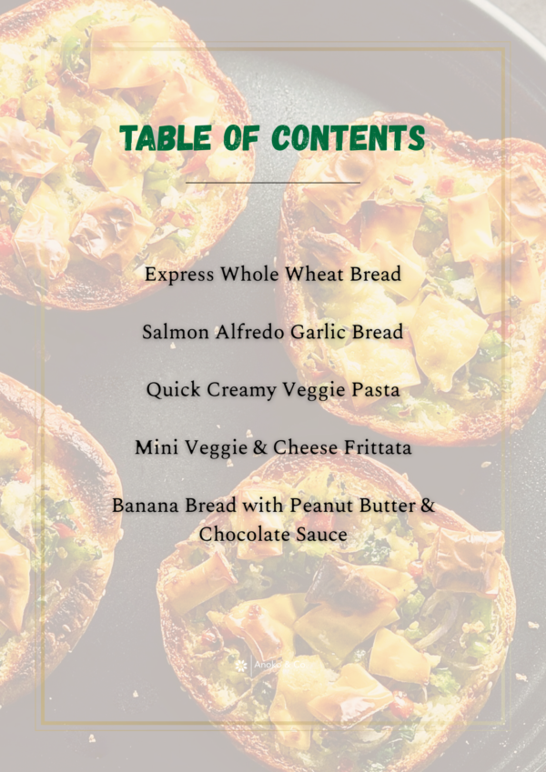 Simple & Delicious Family Recipes eBook | 5 Comforting Meals for Busy Days