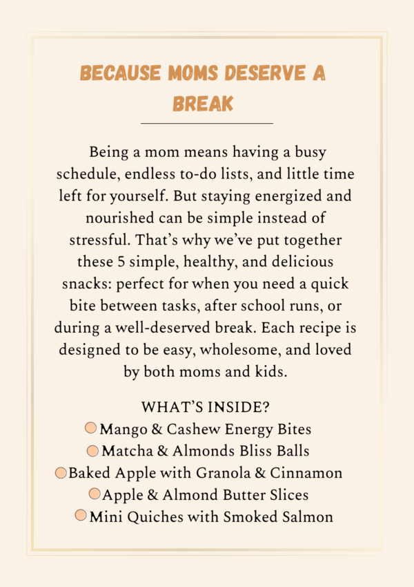 5 Quick & Energizing Snacks for Busy Moms Everyday Nourish Bundle