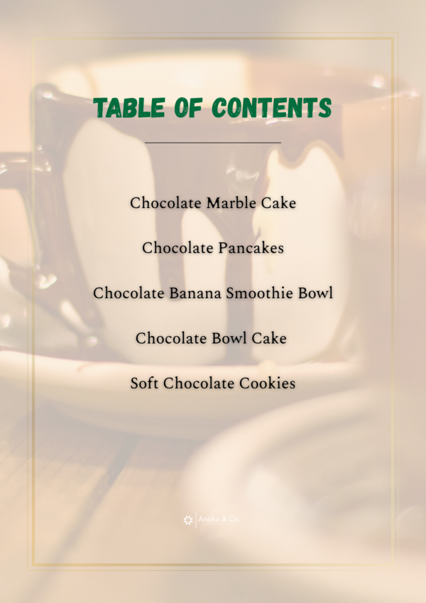 Chocolate Lovers – Family-Friendly Recipes